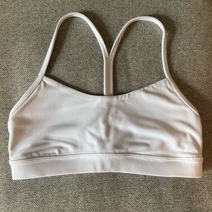 Lululemon Flow Y Nulu Bra White